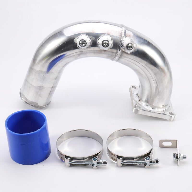 Tempsnow 3" High Flow Air Intake Elbow Tube for 2003 2004 2005 2006 2007 Ram 2500 3500 5.9L Cummins Diesel Intake Elbow Pipe Kit - Image 3